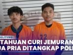 Dua-Pria-Kepergok-Polisi-saat-Curi-Jemuran-Warga-di-Medan-Perjuangan.jpg