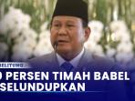 Presiden Prabowo Subianto Tutup 1.000 Tambang Ilegal di Babel, 80 Persen Diselundupkan