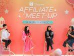 Awkarin dan Cici Konten Berbagi Tips Konten Kreatif di Shopee Affiliate Meet-Up Special Ramadan