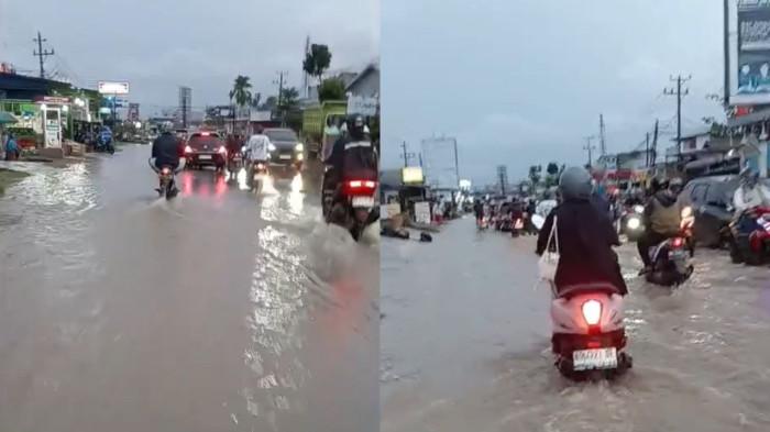 BANJIR RAWA MAKMUR - Warga Rawa Makmur bertahun-tahun terjebak banjir setiap musim hujan. Drainase tak berfungsi, usaha warga lumpuh.