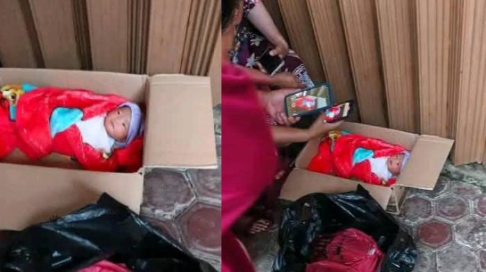 Heboh Penemuan Bayi di Sudut Ruko Taba Tebelet Kepahiang Bengkulu, Tergeletak dalam Kardus - Tribunbengkulu.com