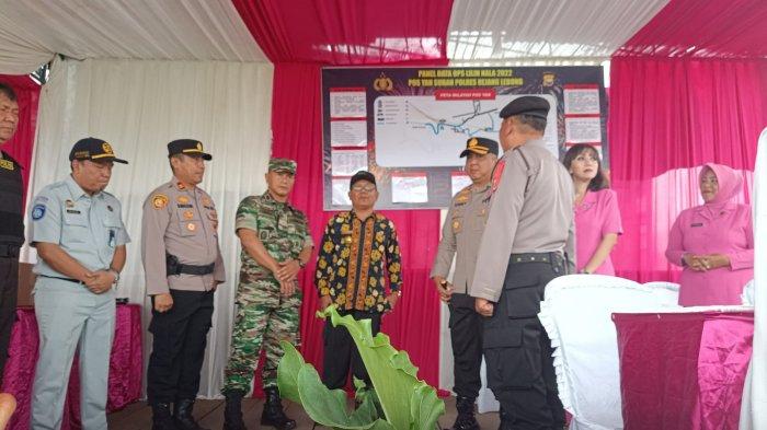 Nataru, Polres Rejang Lebong Dirikan 4 Pos Pengamanan di Jalan Lintas Curup - Lubuklinggau