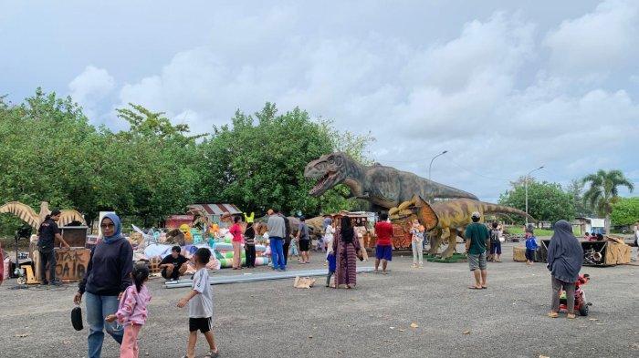 Wisata Dinosaurus Funderland Indonesia Segera Hadir di Kota Bengkulu - Tribunbengkulu.com