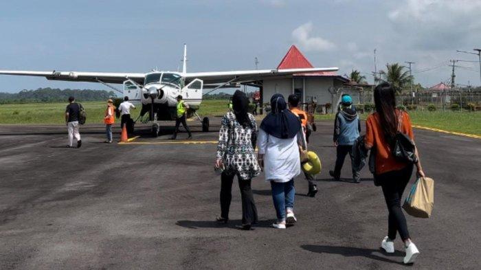 Puncak Arus Mudik Lebaran 2024 di Bandara Mukomuko, Jumlah Penumpang Turun dari Tahun Lalu