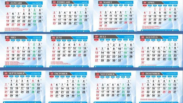 Kalender Weekend Kalender 2025: Jadwal Long Weekend Sepanjang Tahun - Halaman all ...