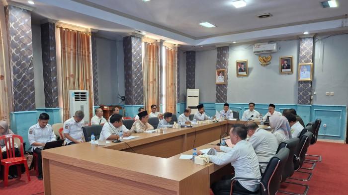 Pemkab Bengkulu Tengah menggelar rapat