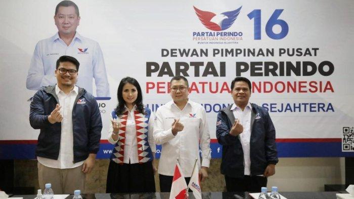 Michael Victor Sianipar & Sortaman Saragih Resmi Jabat Ketua DPP Partai Perindo, Dilantik HT