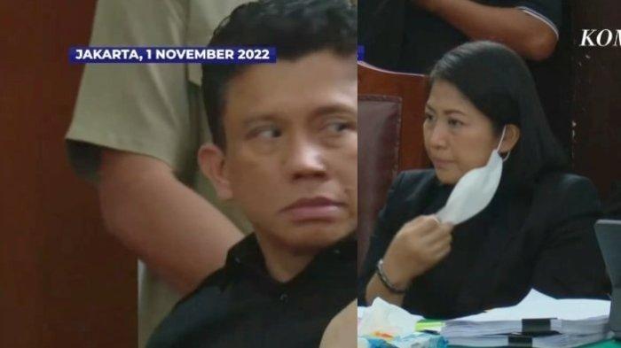 Tatapan Tajam Ferdy Sambo dan Putri Candrawathi saat Diminta Ayah Brigadir J Buka Masker