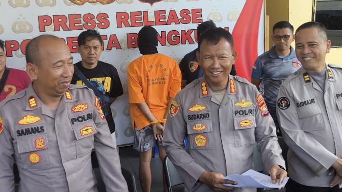 Pelaku Begal Sadis Pedagang Siomay di Lingkar Timur Bengkulu Diringkus Polisi