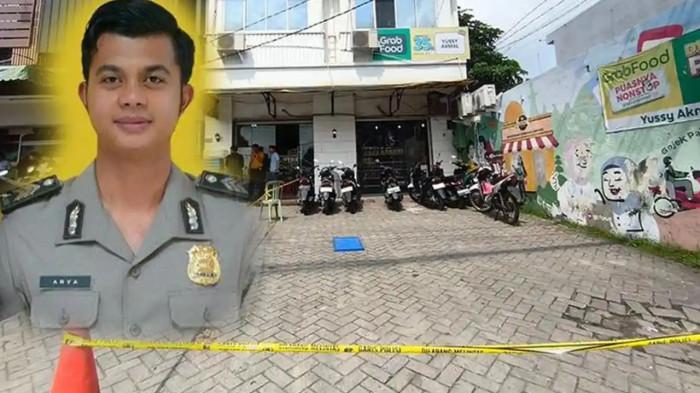 INTEL POLISI - Brigadir Arya Supena semasa hidup. Arya gugur saat menjalankan tugas. Ia ditembak ketika memergoki terduga pelaku curanmor di Jalan ZA Pagar Alam.
