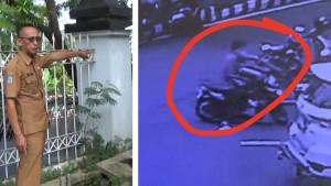 Maling Motor di Halaman Kantor DPRD Bengkulu, Pelaku Nekat Beraksi Siang Hari dan Terekam CCTV