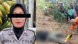 Miris! Briptu Rizka Dalang Pembunuhan Brigadir Esco Suaminya Sendiri, Korban Tewas Tragis di Kebun 