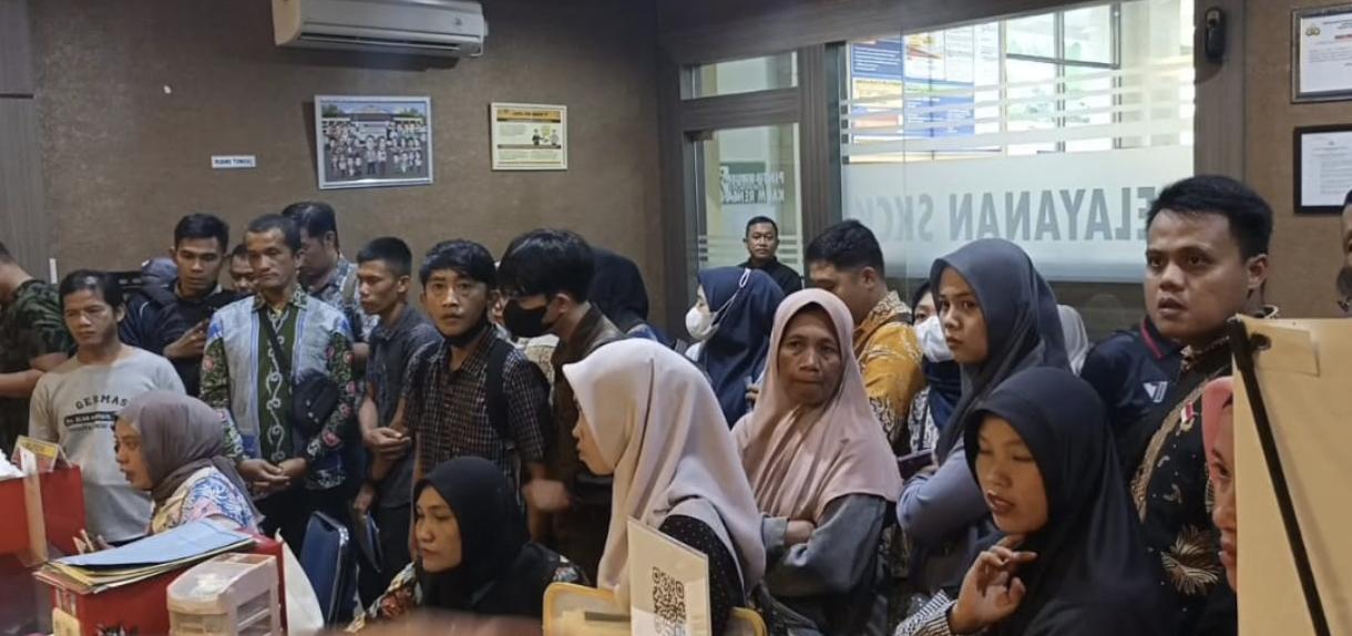 Antrean SKCK Membludak, Polresta Bengkulu Buka Layanan hingga Akhir Pekan