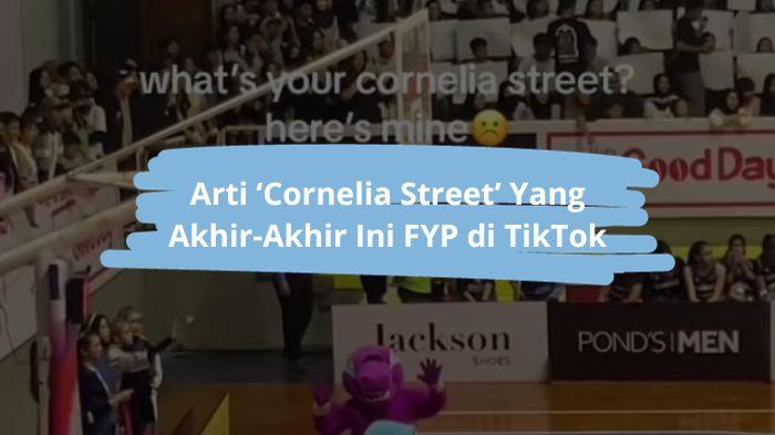 Arti Cornelia Street yang FYP di TikTok, Ternyata Berawal dari Lagu Taylor Swift