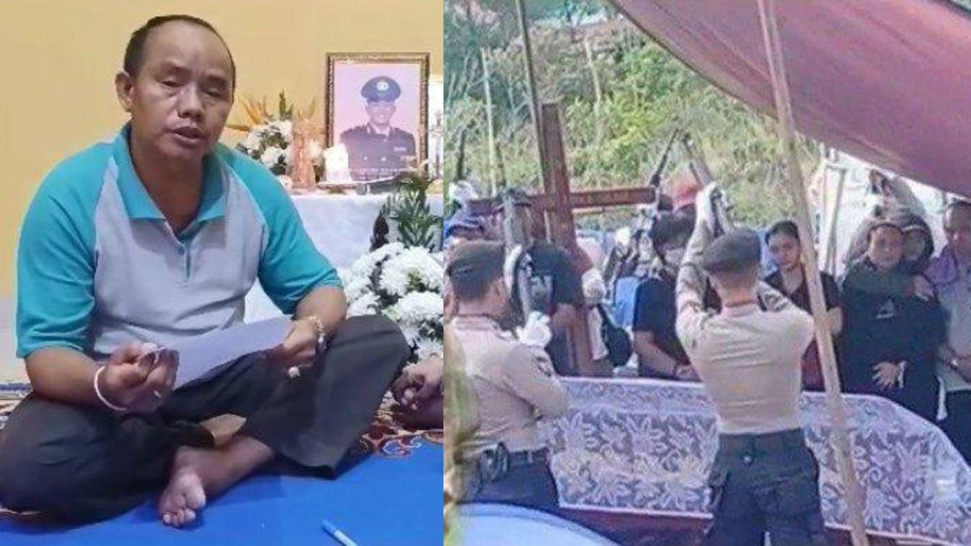 Ayah Bripda Ignatius Sebut Sang Anak Tewas Bermula Didatangi 3 Senior Mabuk-Tawarkan Senpi Ilegal