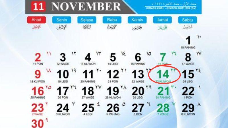 Cek Kalender 2025: Sisa Long Weekend Terakhir dan 3 Peringatan Penting 14 November 2025