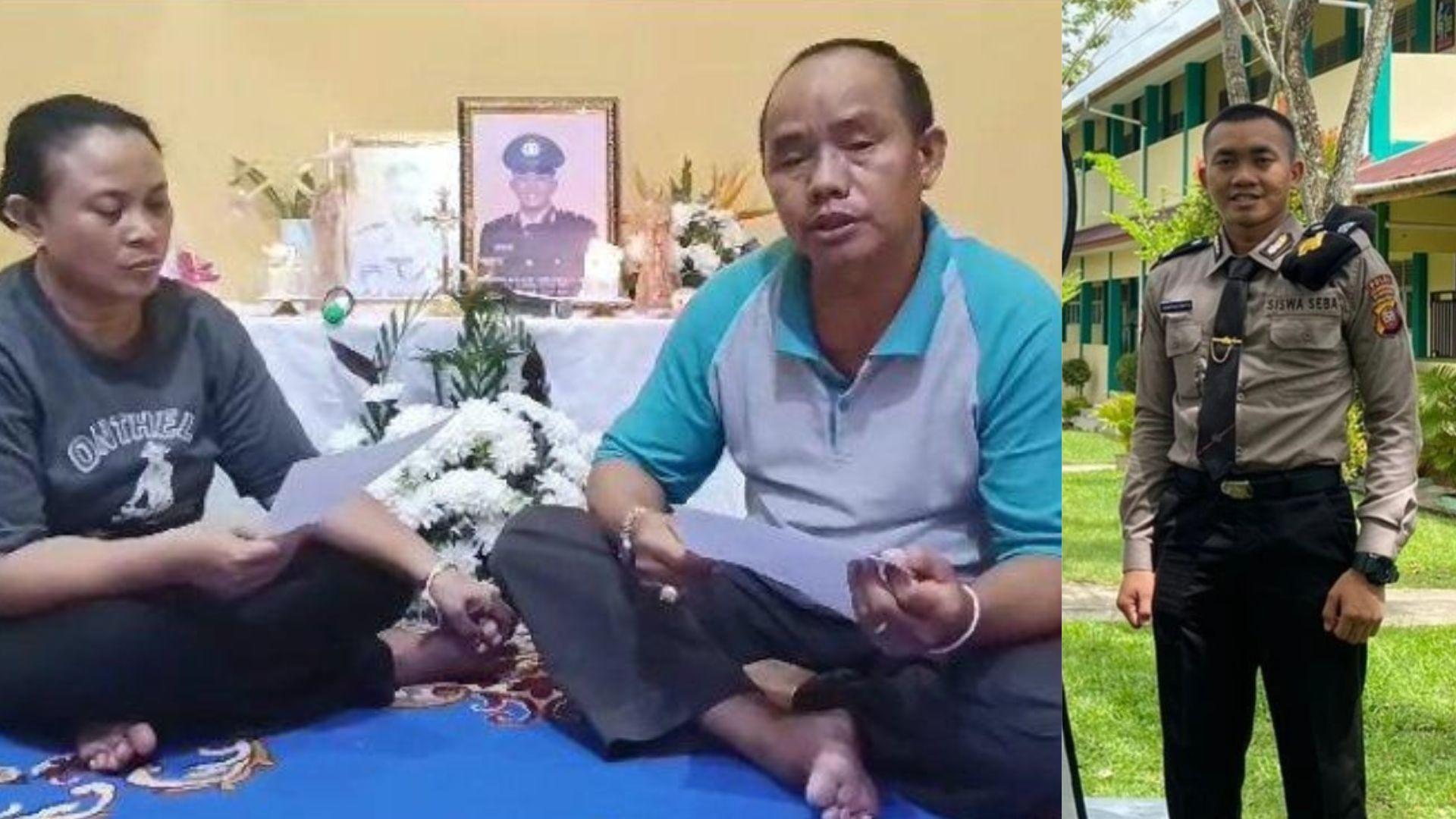 Tangis Ibu Bripda Ignatius Tewas Ditembak Senior, Ceritakan Sang Anak Sejak Kecil Ingin Jadi Polisi