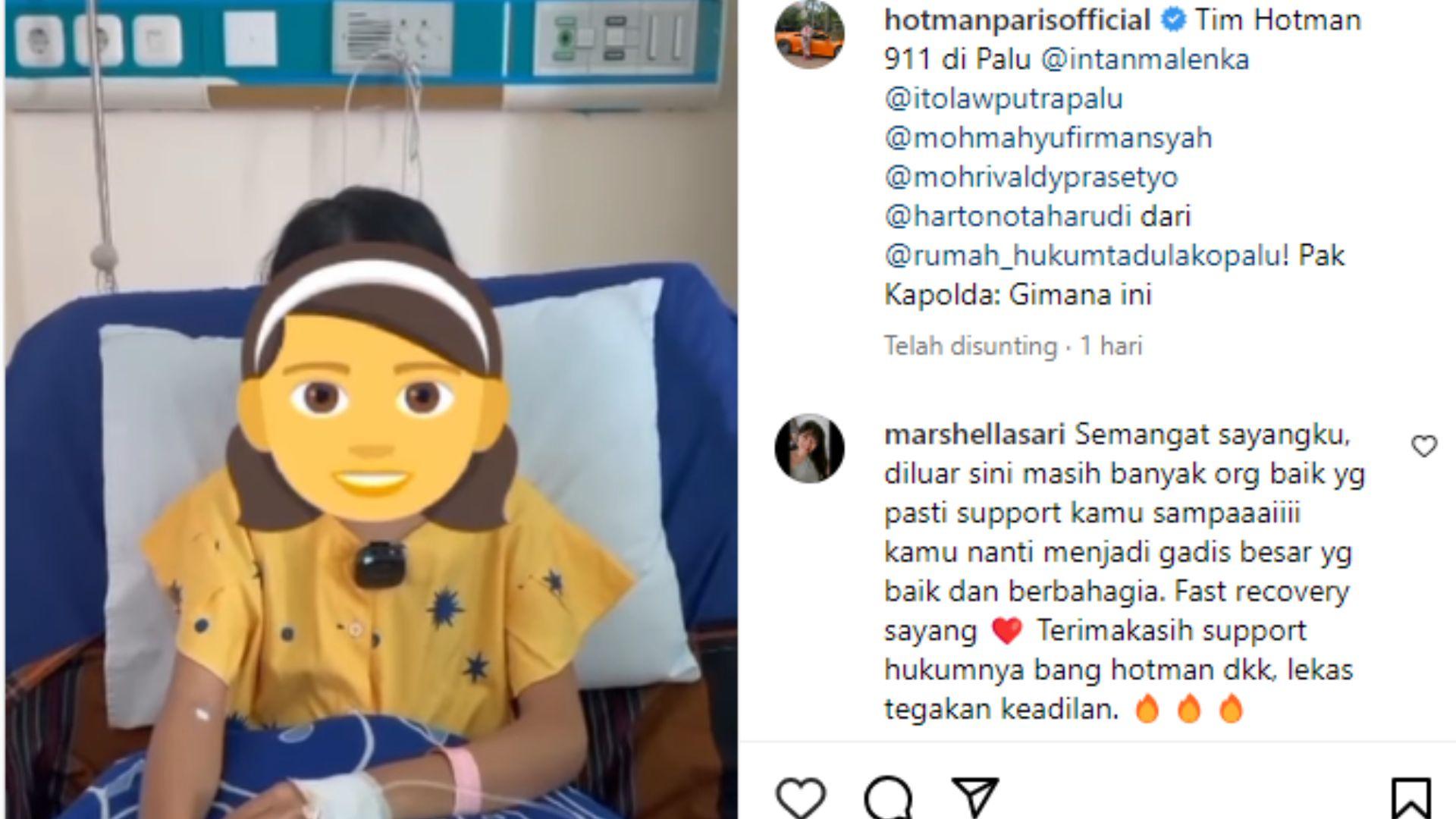 Derita Gadis 15 Tahun di Sulteng Dirudapaksa 11 Orang, Kini Masih Terbaring di Rumah Sakit