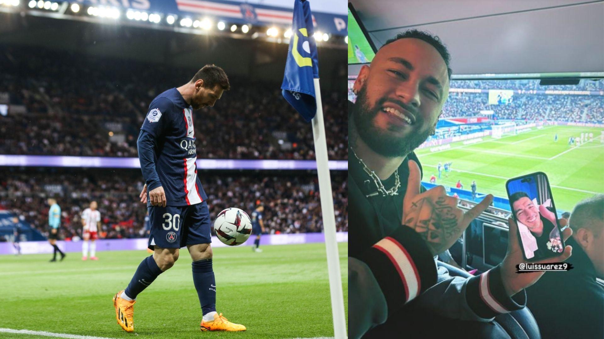 Lionel Messi Dapat Dukungan dari Neymar Jr dan Suarez Meski Dicemooh Para Fans PSG di Lapangan
