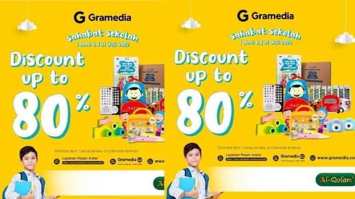Gramedia Sahabat Sekolah, Promo Spesial Polo Goden Hingga Al-Qolam