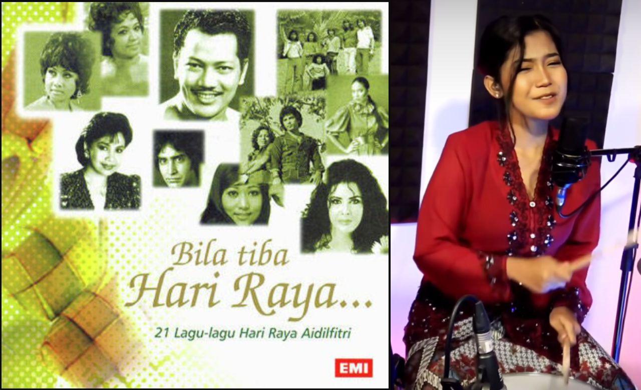 Lirik Lagu Selamat Hari Raya-Drum Cover Nur Amira Syahira, Viral di Reels Instagram