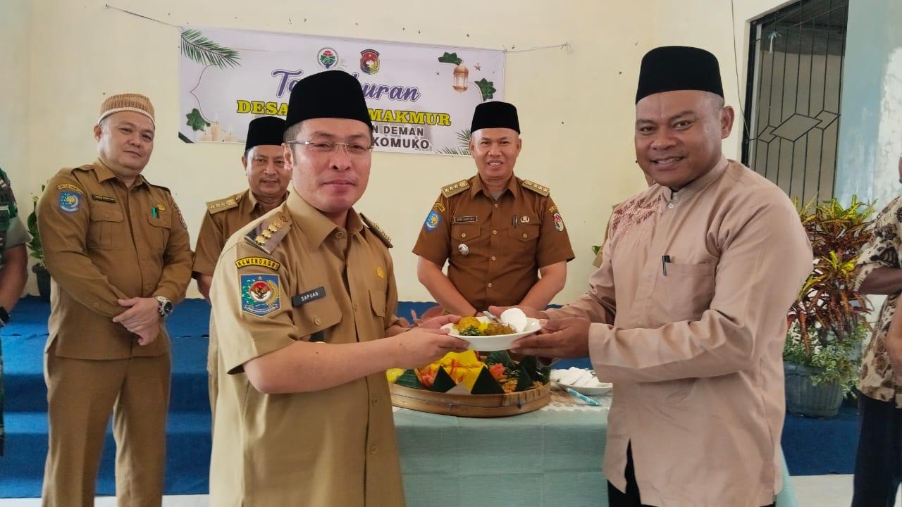 16 Tahun Penantian, Jalan Desa Gajah Makmur Dibangun Dana Inpres, Bupati Sapuan: Sudah Tugas Kita