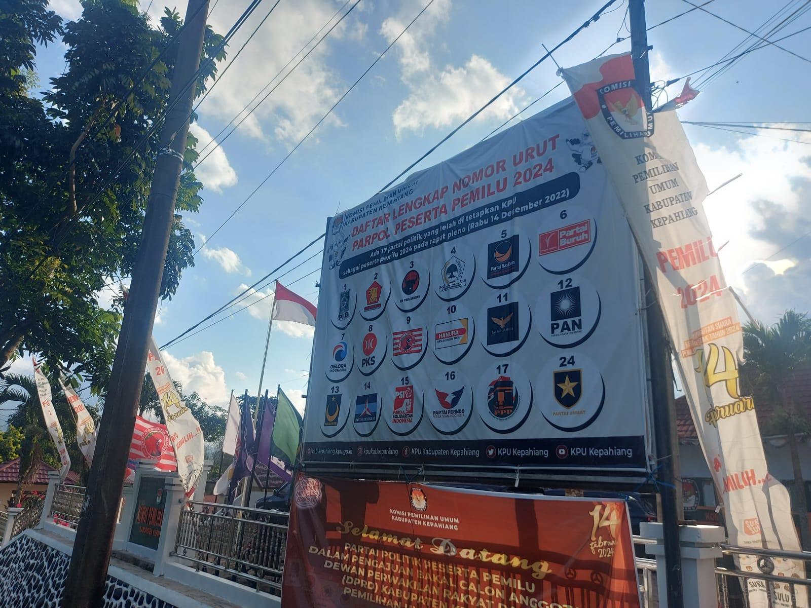 Tahap Verifikasi Administrasi Bacaleg di Kepahiang, 8 Parpol Dinyatakan Belum Lengkap