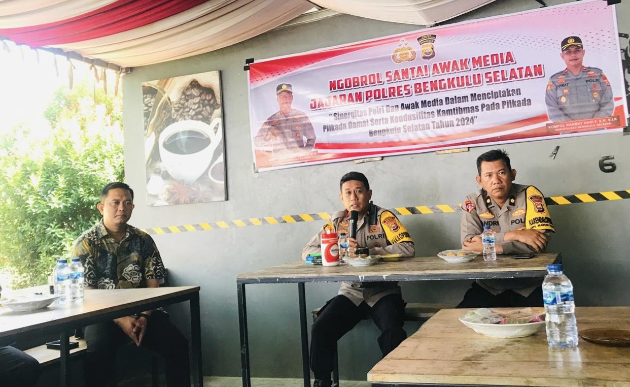 Jelang Pilkada 2024, Wakapolres Bengkulu Selatan Ajak Jaga Kondusifitas Daerah