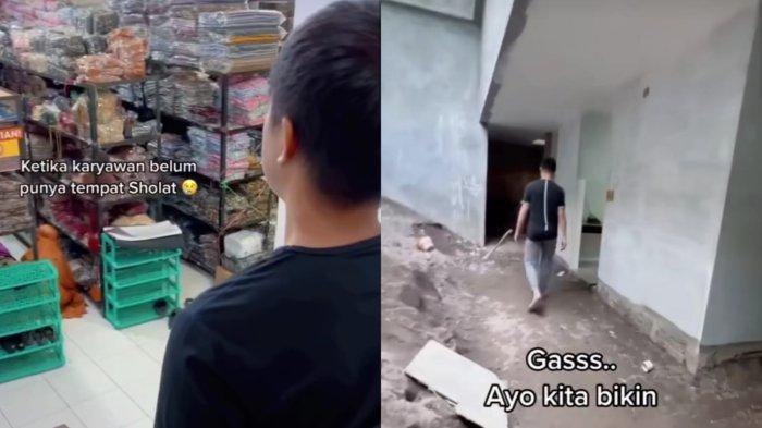 Viral Kisah Pengusaha Non Muslim Bangun Musala Lantaran Sedih Lihat Karyawannya Salat di Gudang