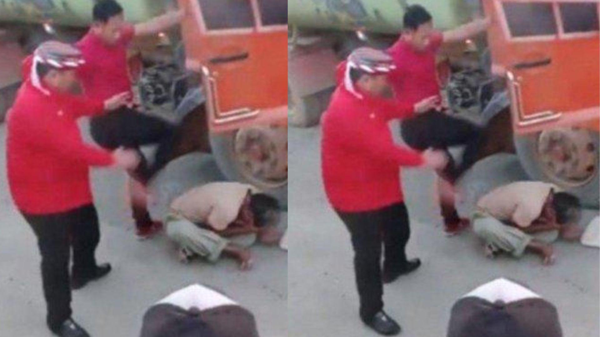 Nasib Sopir Truk yang Dianiaya Ajudan Bupati Kutai Barat, Tampak Meringis Kesakitan di Jalan