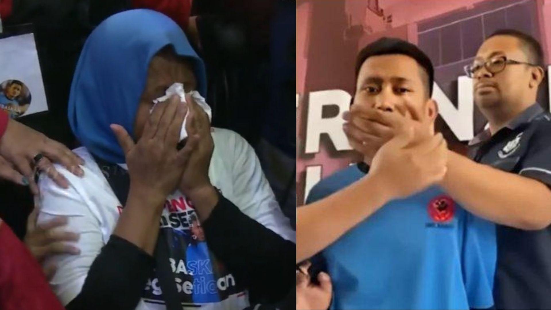 Tangis Histeris Ibu Pegi Setiawan Usia Sang Anak Batal Jadi Tersangka Kasus Pembunuhan Vina Cirebon