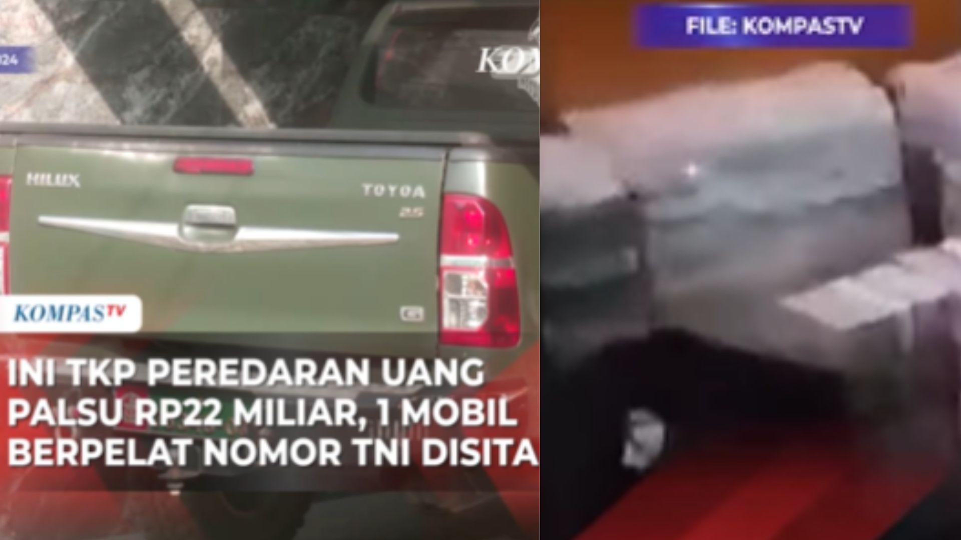 7 Fakta Pembuatan Uang Palsu Rp 22 Miliar di Jakbar, 3 Tersangka Diringkus-Mobil Berpelat TNI Disita