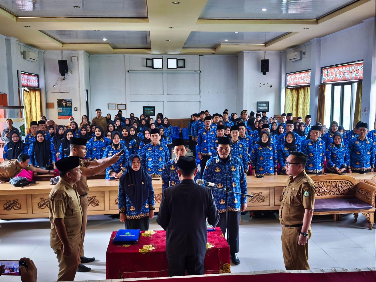 28 PPPK Tahap I Formasi 2024 di Lebong Akhirnya Dilantik, Empat Peserta Dinyatakan TMS