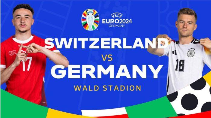 Link Live Streaming Swiss vs Jerman Euro 2024, Senin 23 Juni 2024