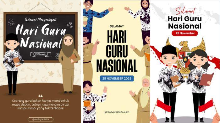 35 Link Twibbon Hari Guru Nasional 2023 dengan Desain yang Keren untuk Semarakkan HGN yang ke 78