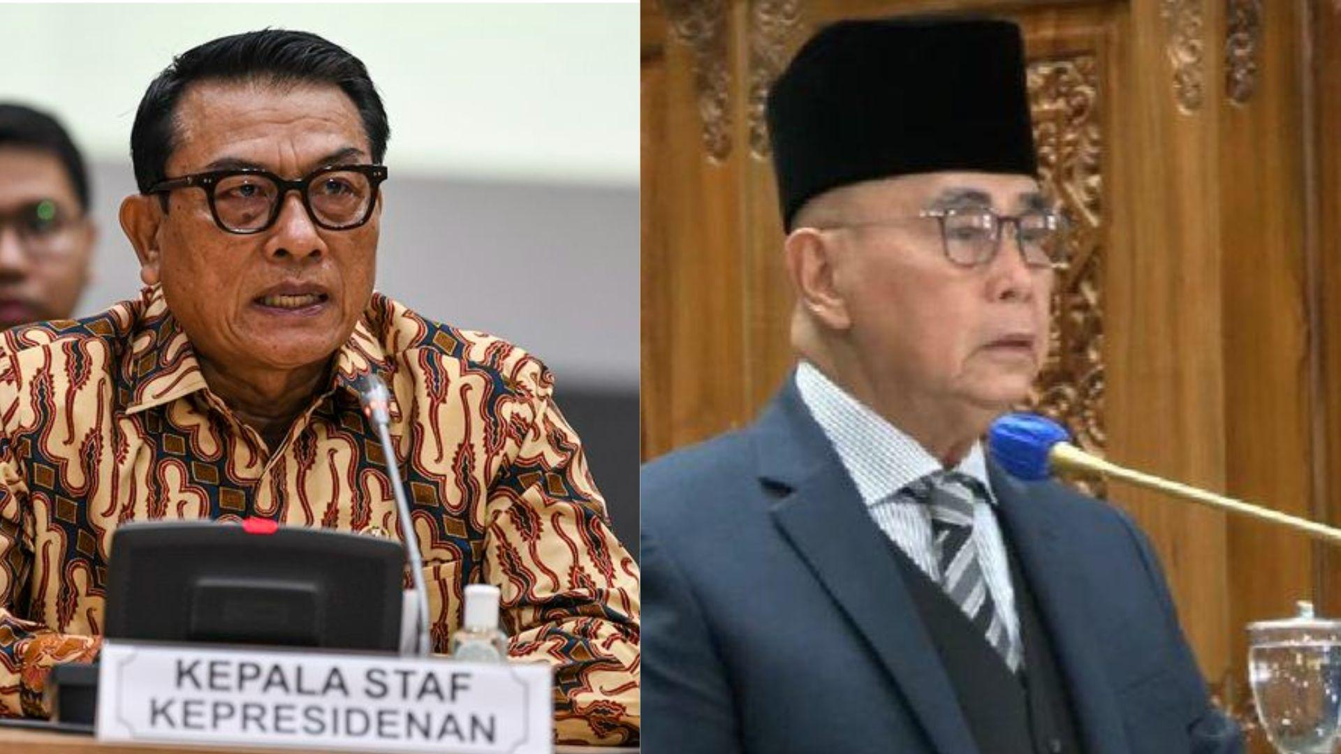 KSP Moeldoko Diduga Miliki Hubungan Khusus Dengan Panji Gumilang Pimpinan Ponpes Al Zaytun