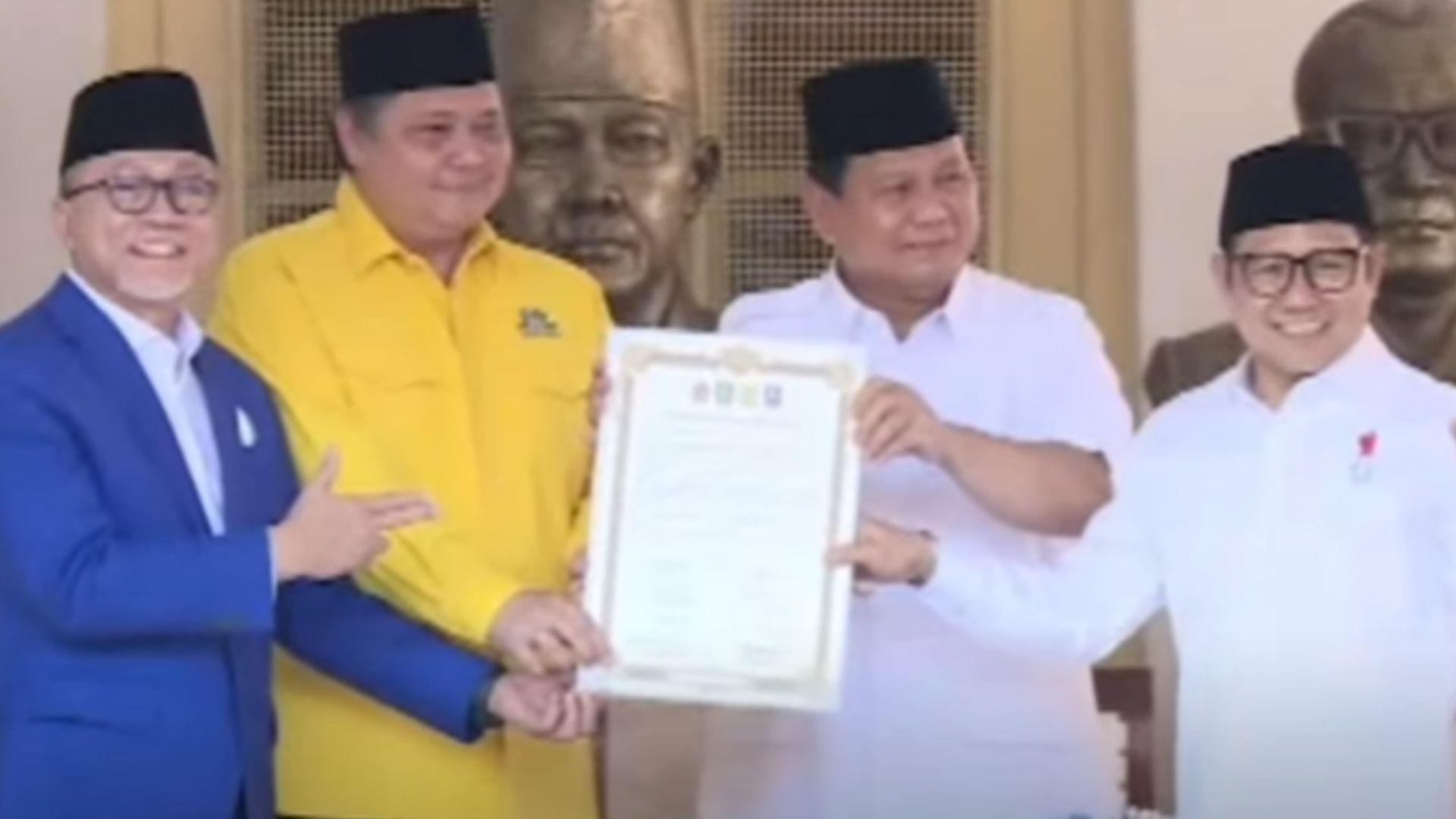 4 Parpol Deklarasikan Prabowo Subianto sebagai Capres 2024-2029