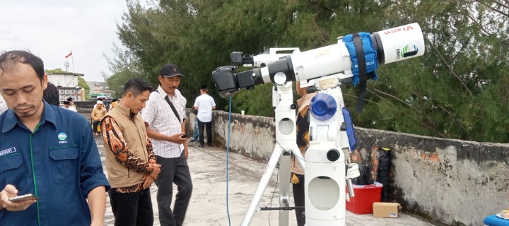 Sidang Isbat 1 Syawal Kamis 20 April 2023, Mess Pemda Jadi Lokasi Pemantauan Hilal di Bengkulu