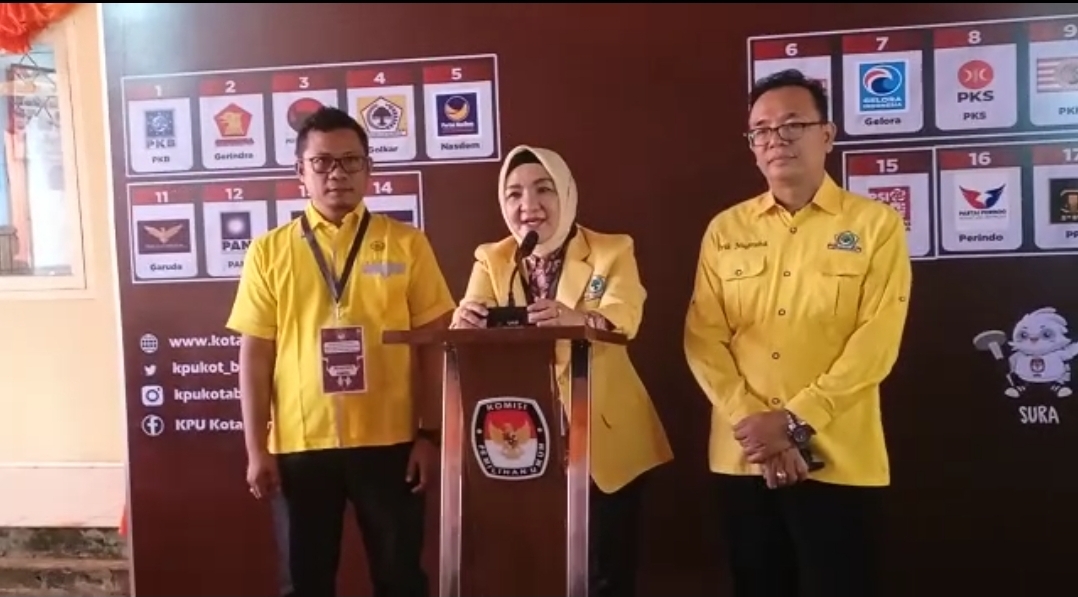 Golkar Kota Bengkulu Ajukan 35 Bacaleg ke KPU, Pastikan Tidak Ada Mantan Napi