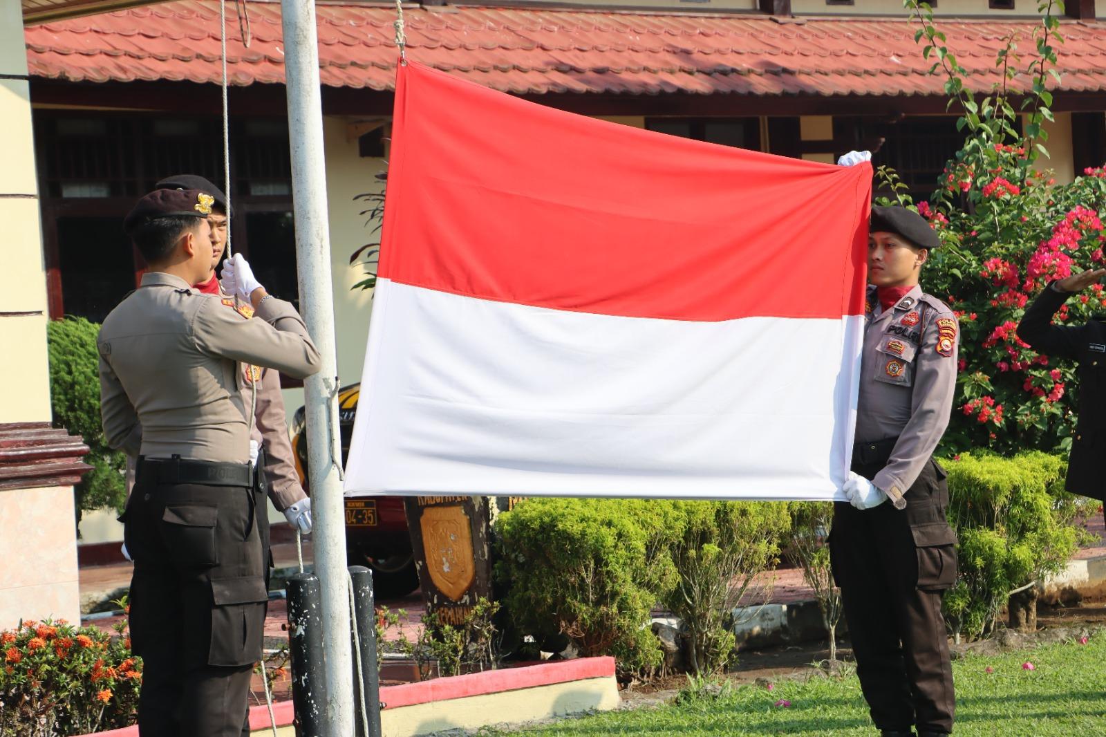 Peringati Sumpah Pemuda, Polres Kepahiang Tanamkan Semangat Pemuda Patriotisme Bagi Seluruh Personel