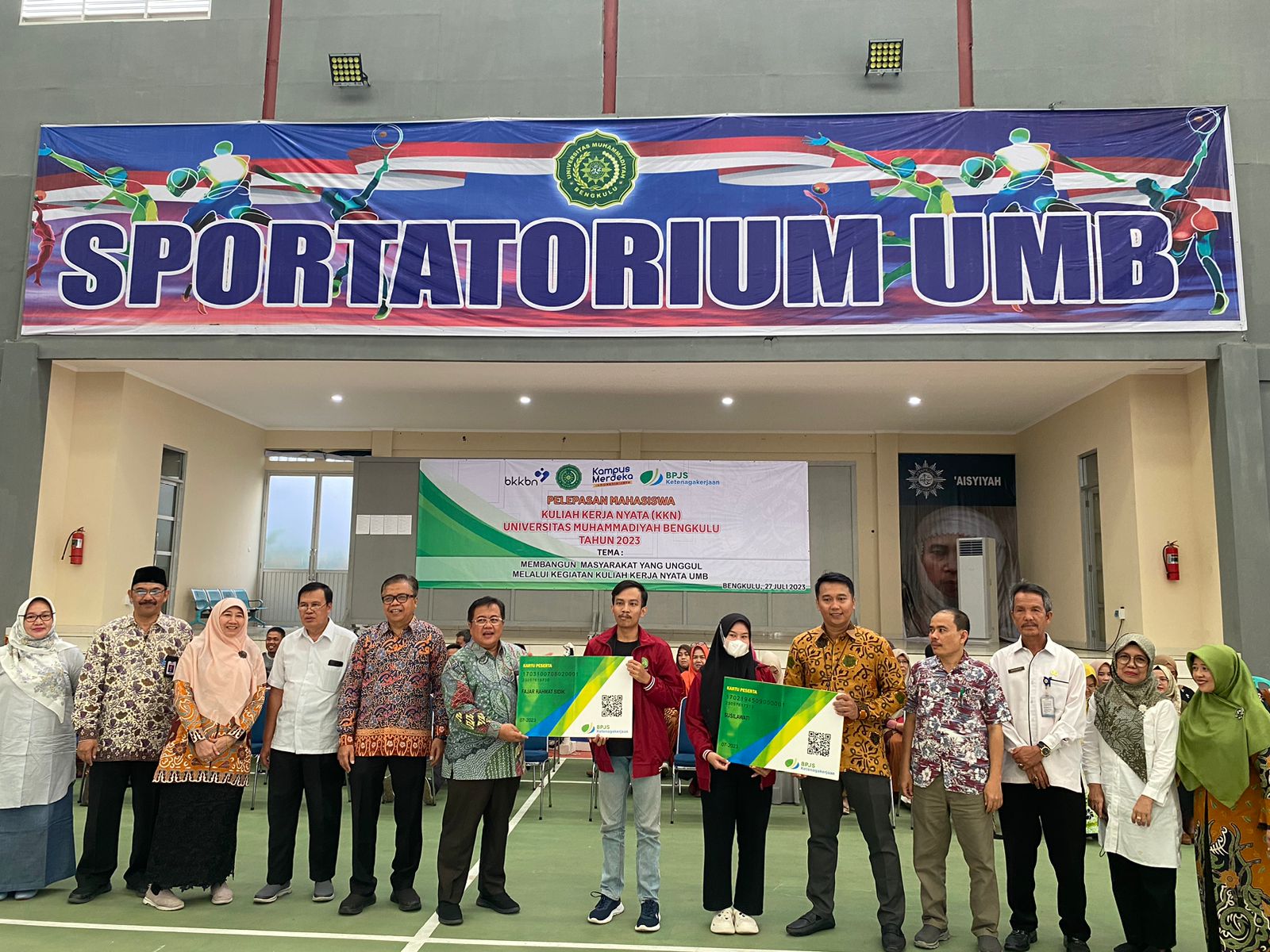 1085 Mahasiswa KKN UMB Dibekali BPJS Ketenagakerjaan, Terlindungi dari Kecelakaan Kerja