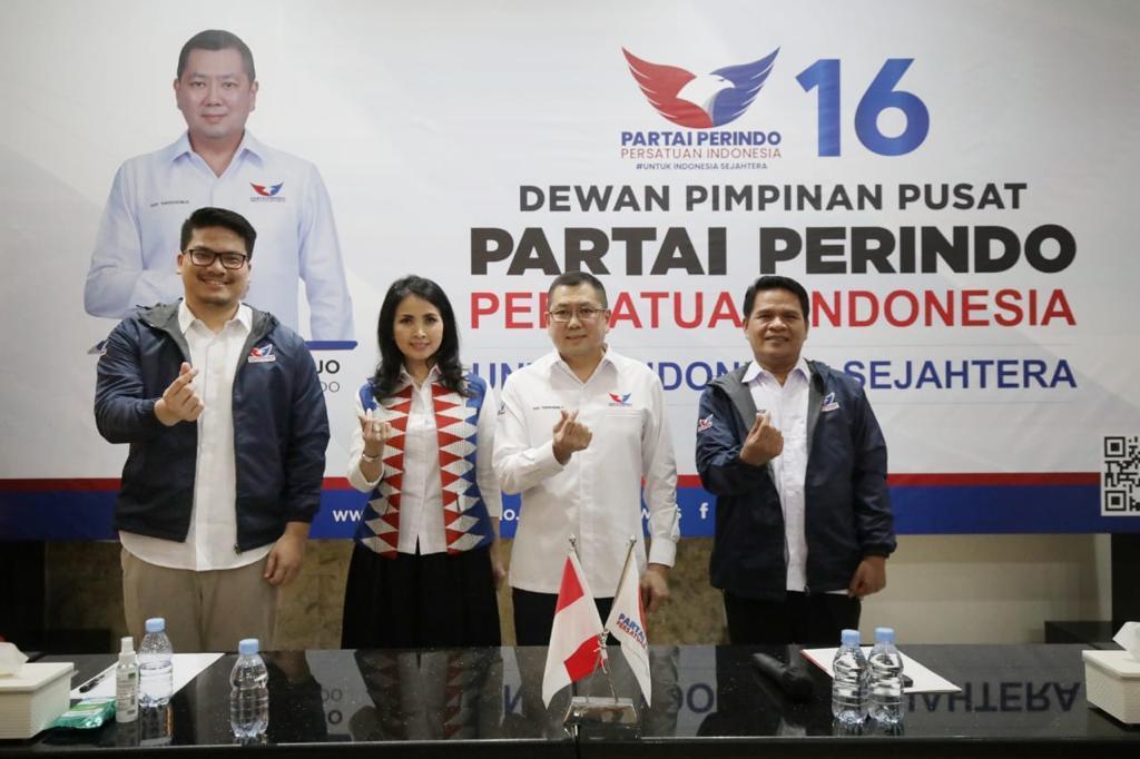 Michael Victor Sianipar & Sortaman Saragih Resmi Jabat Ketua DPP Partai Perindo, Dilantik HT