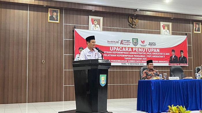PKA dan PKP 2025 Lulus Sempurna, Pj Sekda Provinsi Bengkulu Ingatkan Hal Penting
