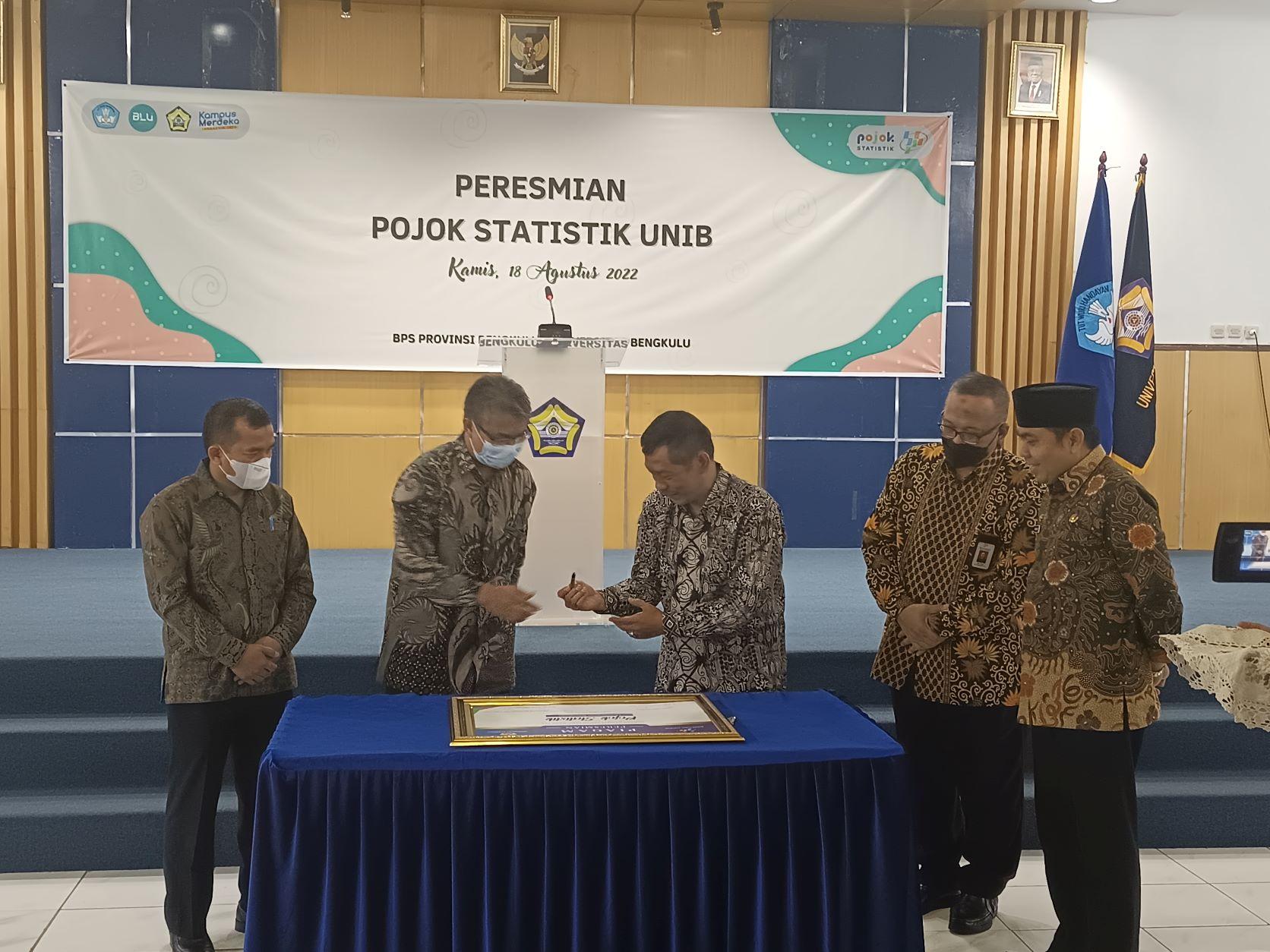 50 Persen Pengguna Data BPS Adalah Mahasiswa, Pojok Statistik Hadir di Kampus Unib