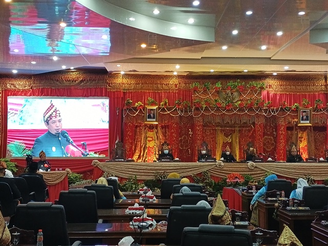 Ada Walikota, Wawali Diminta Sambutan saat Paripurna Istimewa HUT ke 303 Kota Bengkulu