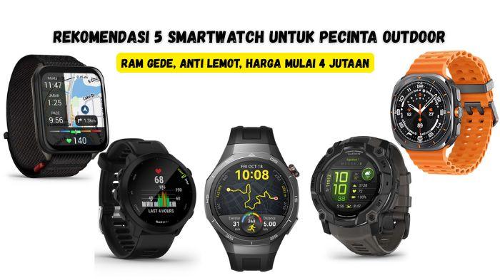 Rekomendasi 5 Smartwatch Paling Awet, Ada yang Tahan 24 Hari Tanpa