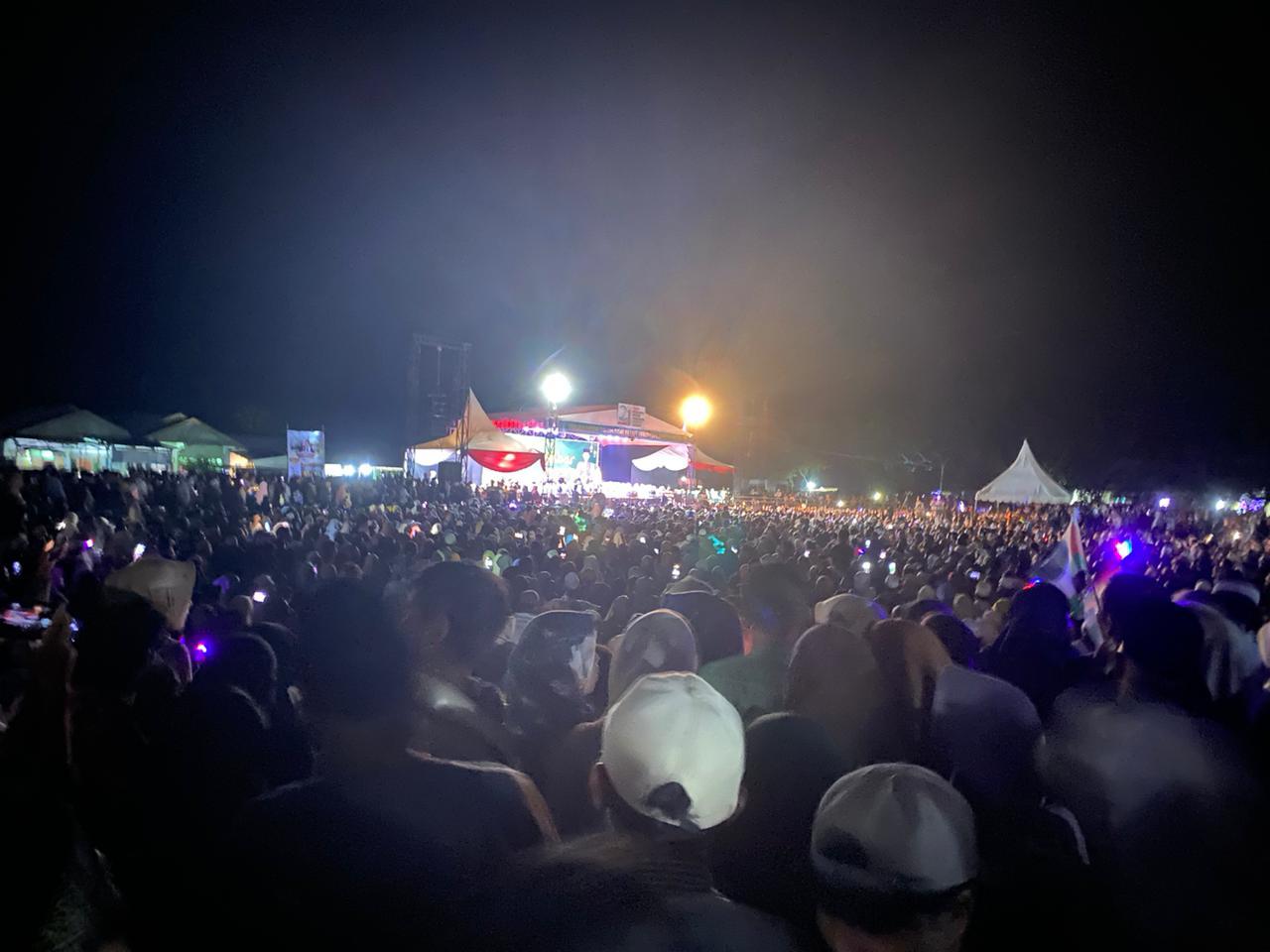 Ribuan Warga Padati Tabligh Akbar Ustaz Abdul Somad di Kabupaten Mukomuko ke 21