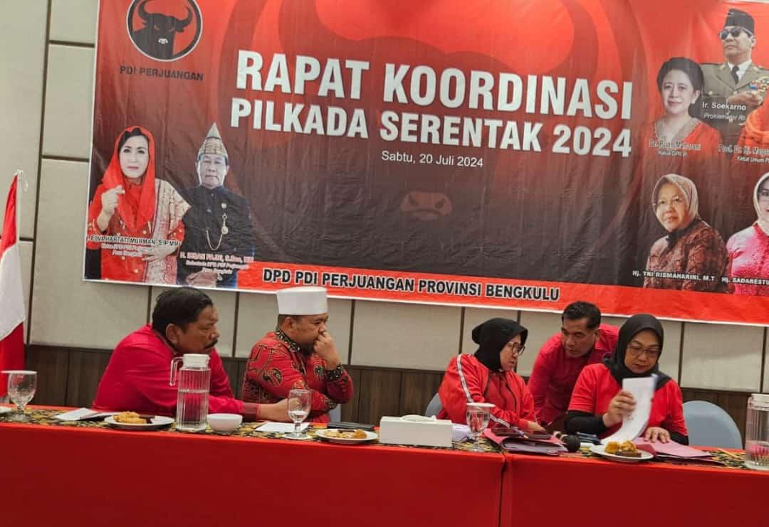 Daftar Nama Calon Kepala Daerah Berpotensi Diusung PDIP di Pilkada Bengkulu 2024, Gubernur-Bupati