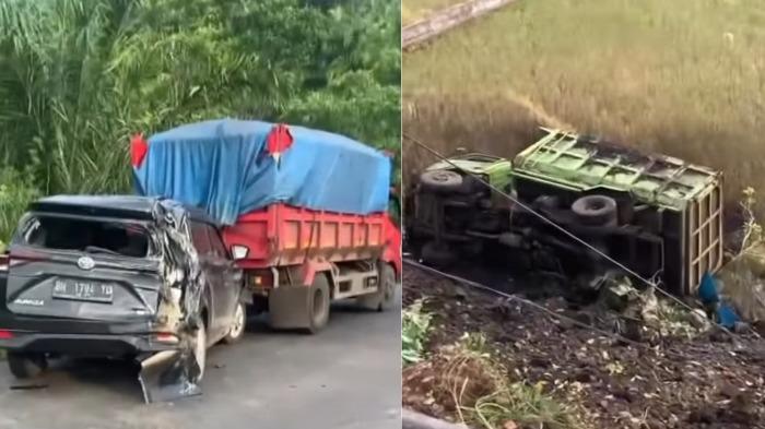 Tabrakan Beruntun di Jalinbar Bengkulu Utara, Berikut Identitas Sopir dan Penumpang Selamat