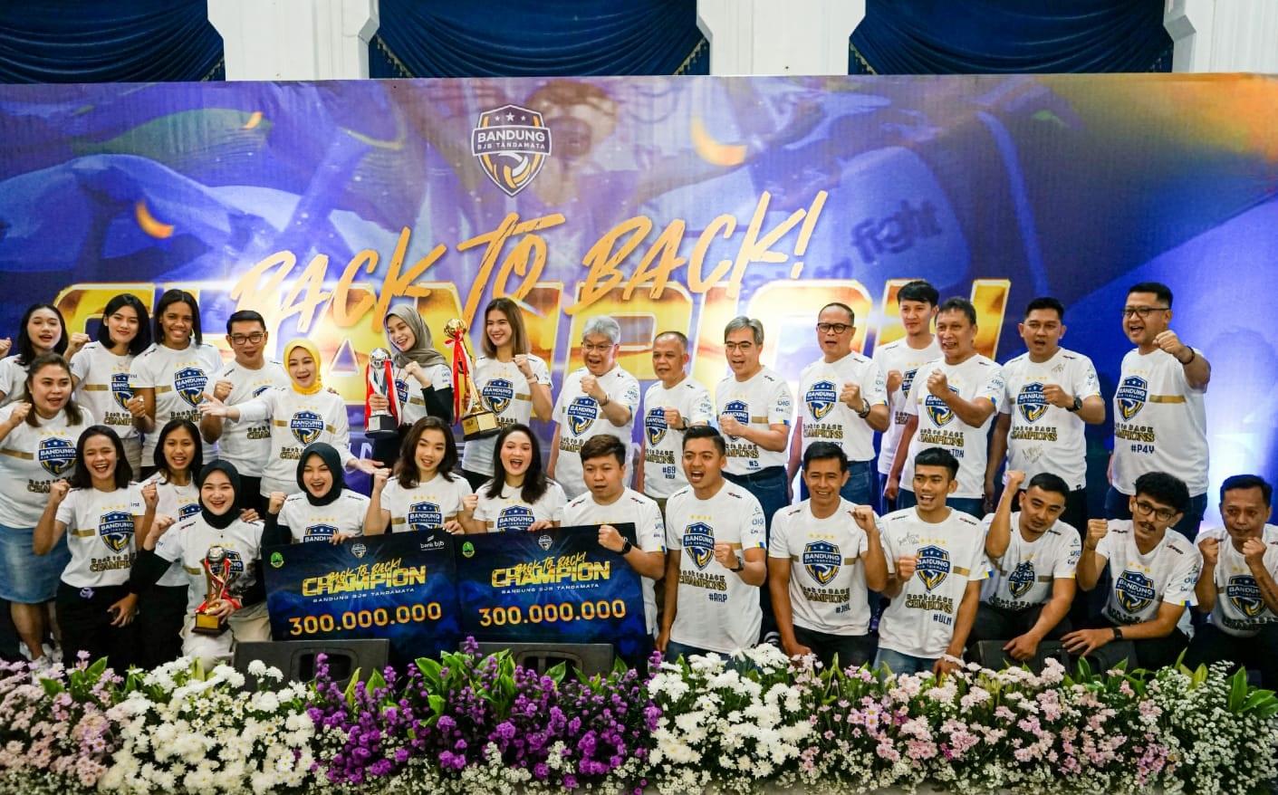 Tim Bandung bjb Tandamata Juara Proliga 2023, Terima Apresiasi Gubernur Ridwan Kamil